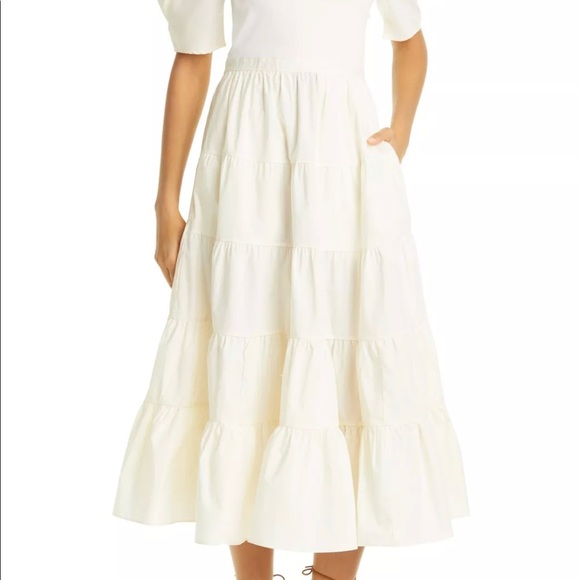 Ulla Johnson Rory Tiered Ruffle Dress - Picture 2 of 4